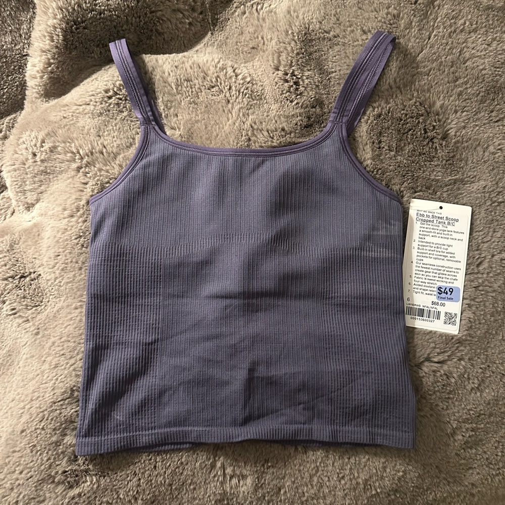 Ebb to Street Scoop Cropped Tank